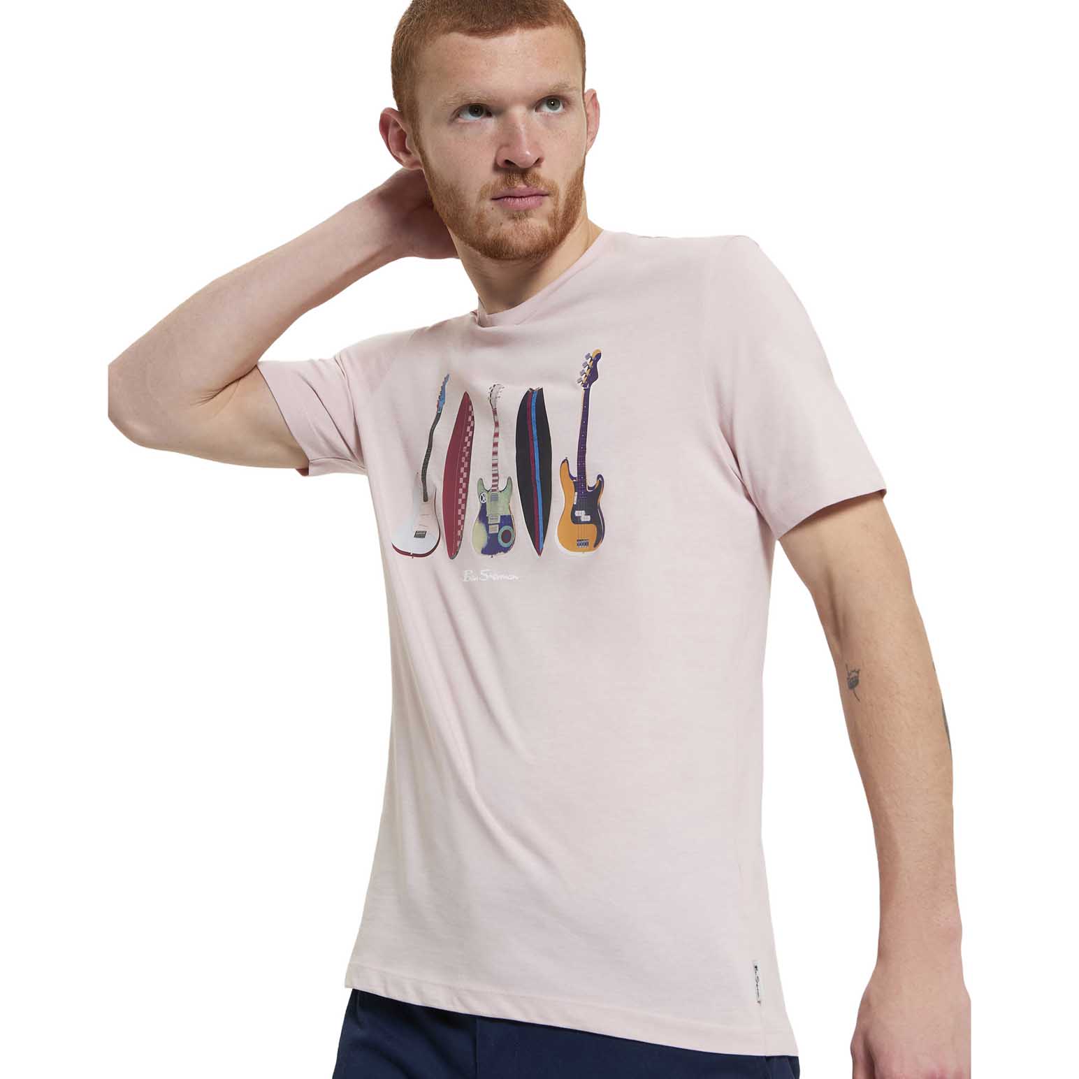 Ben Sherman Surf N Guitars Tee